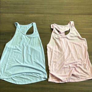 SO Active Pink and Green Tank Top